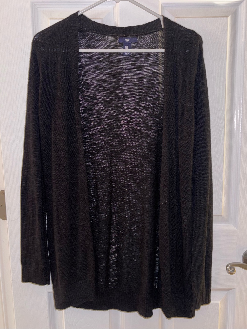 GAP Black Open-Front Women's Cardigan